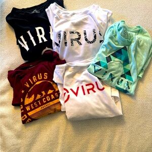 Virus Intl Tshirt lot